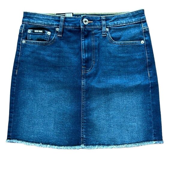 NEW DKNY Mid Rise Denim Skirt - Picture 1 of 7